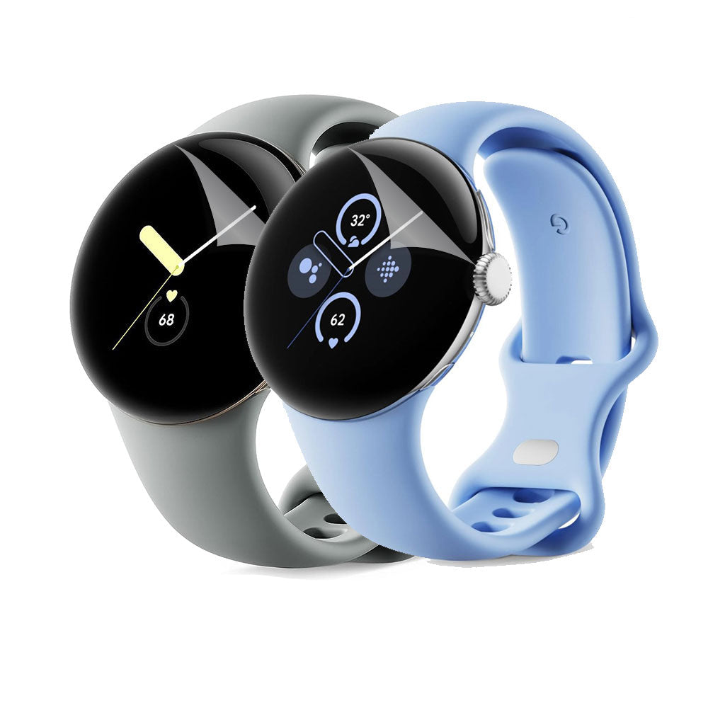 3x High Definition Clear Hydrogel Screen Protector Google Pixel Watch 1 2 3