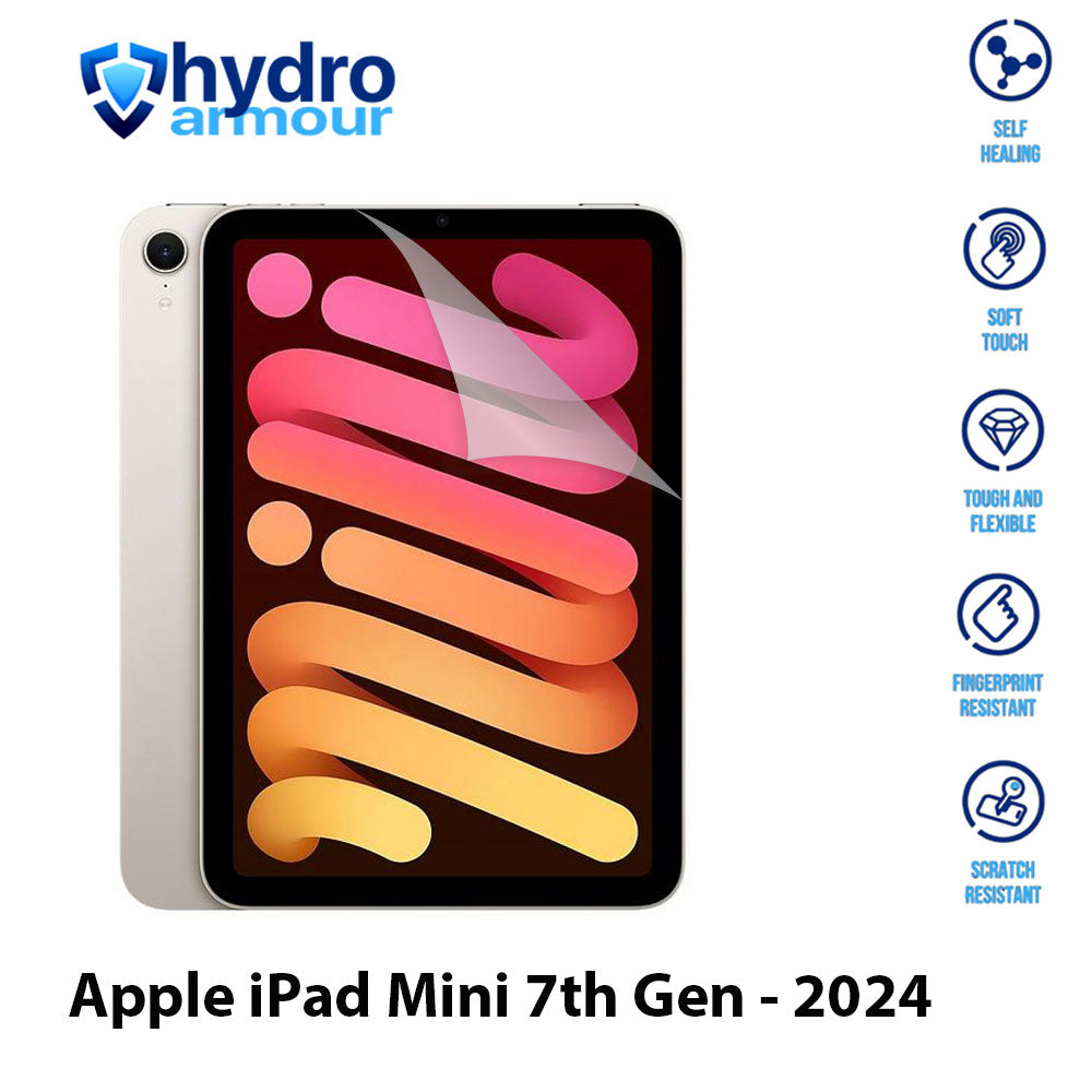 High Definition Clear Hydrogel Screen Protector for Apple iPad Pro Air Mini 1 2 3 4 5 6 7
