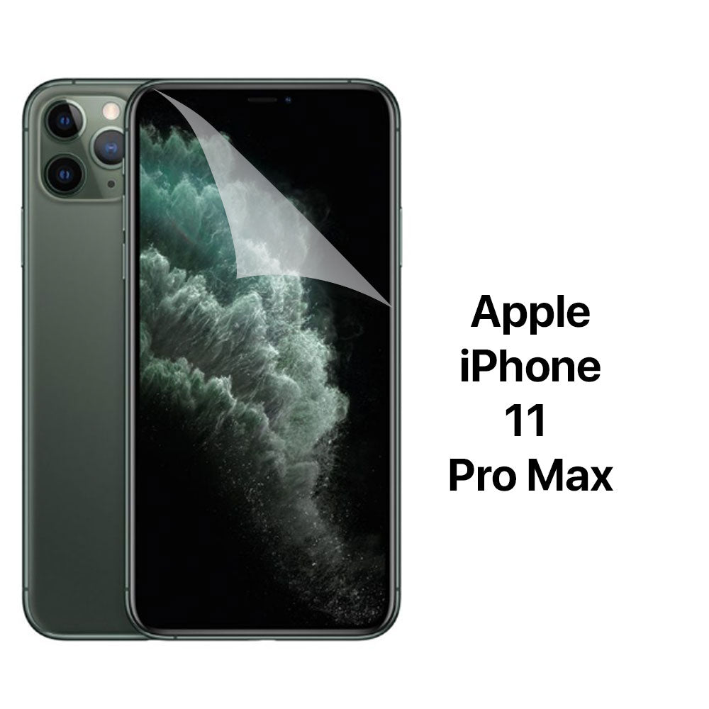 Heavy Duty Clear HD Hydrogel Screen Protector | Anti-Scratch for iPhone 16 15 14 13 12 11 X 8 7 6 5 4 3