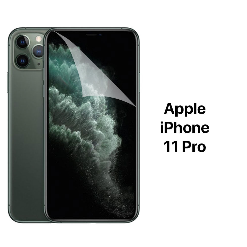 Heavy Duty Clear HD Hydrogel Screen Protector | Anti-Scratch for iPhone 16 15 14 13 12 11 X 8 7 6 5 4 3