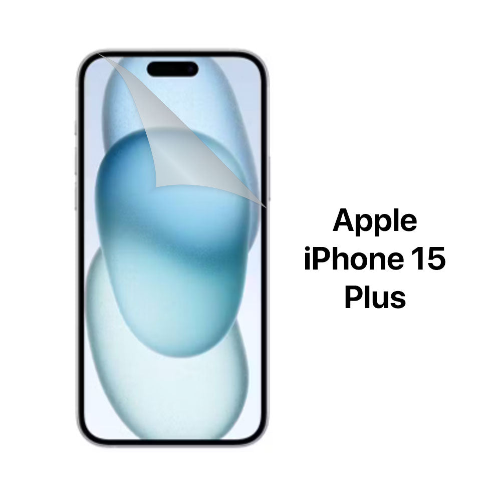 Heavy Duty Clear HD Hydrogel Screen Protector | Anti-Scratch for iPhone 16 15 14 13 12 11 X 8 7 6 5 4 3