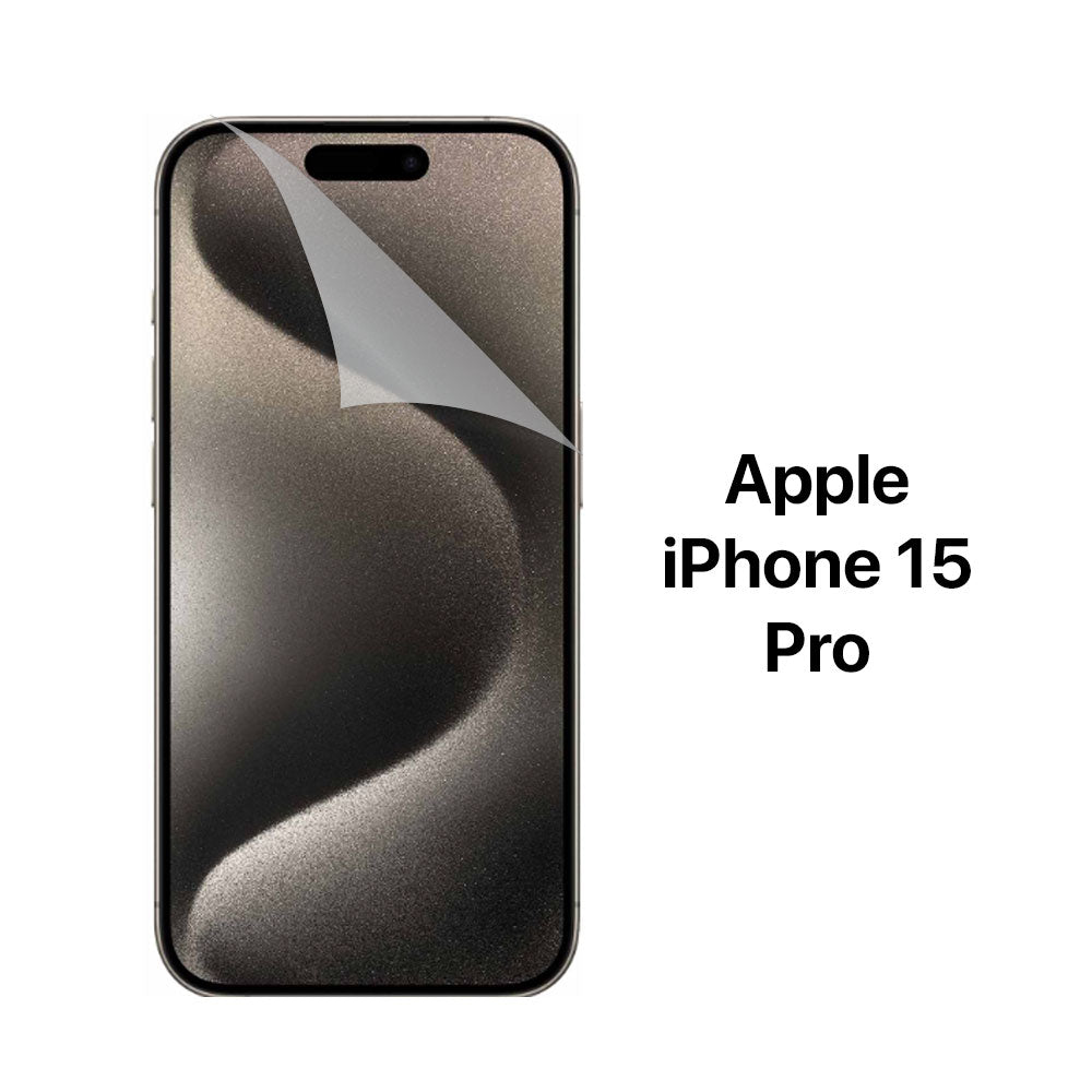Heavy Duty Clear HD Hydrogel Screen Protector | Anti-Scratch for iPhone 16 15 14 13 12 11 X 8 7 6 5 4 3