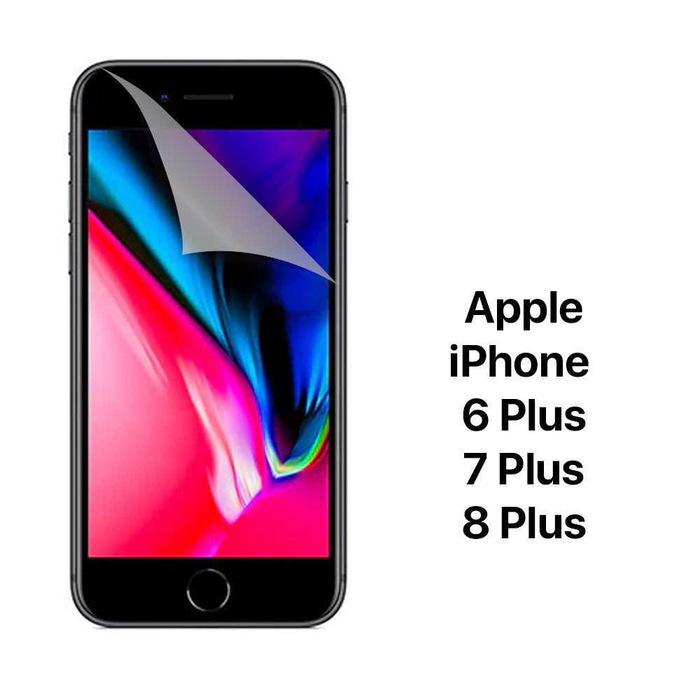 Heavy Duty Clear HD Hydrogel Screen Protector | Anti-Scratch for iPhone 16 15 14 13 12 11 X 8 7 6 5 4 3