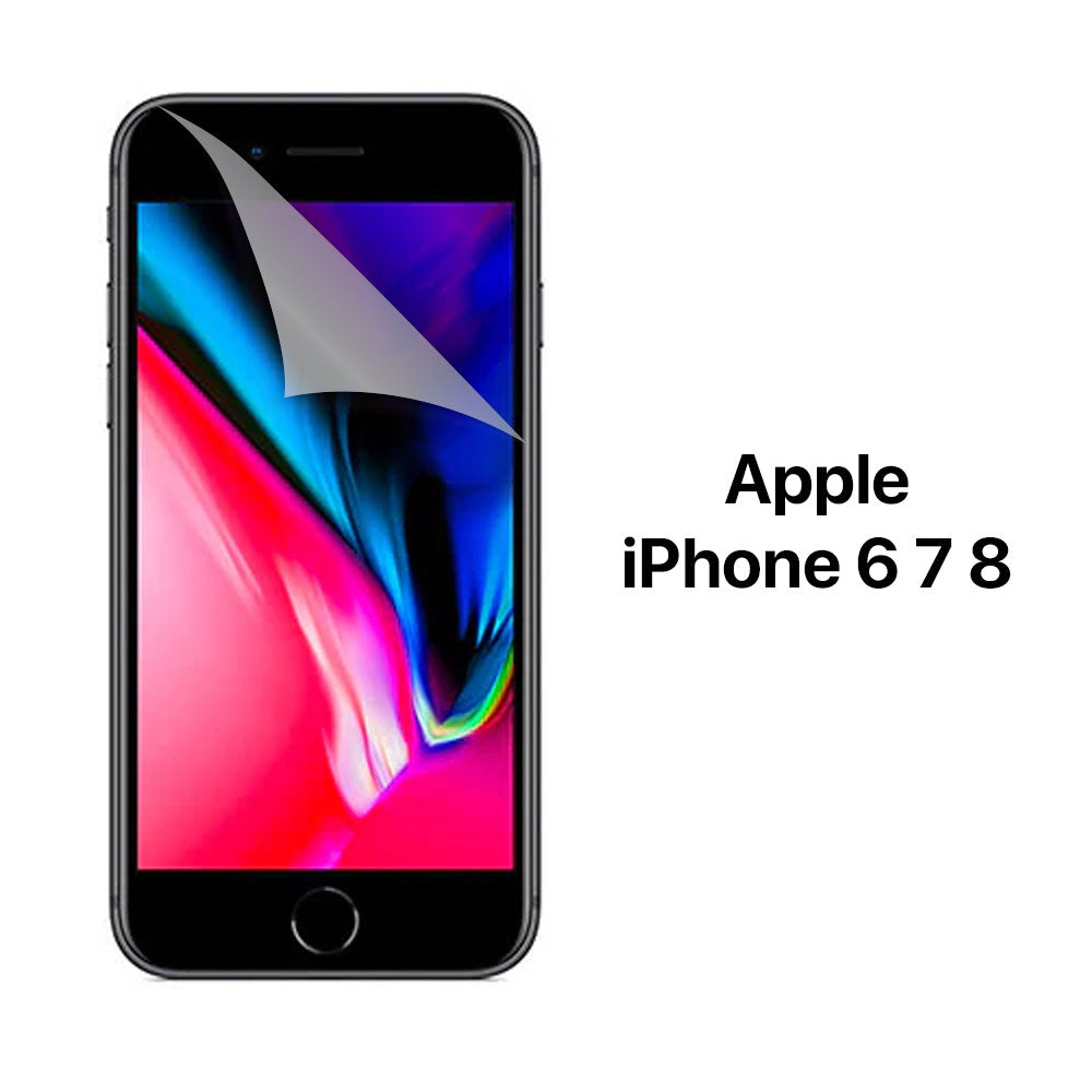 Heavy Duty Clear HD Hydrogel Screen Protector | Anti-Scratch for iPhone 16 15 14 13 12 11 X 8 7 6 5 4 3