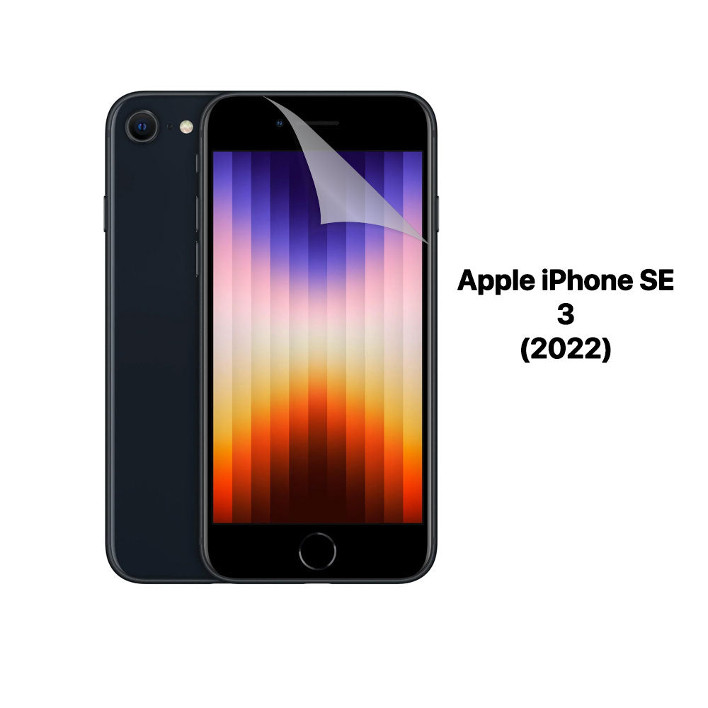 Heavy Duty Clear HD Hydrogel Screen Protector | Anti-Scratch for iPhone 16 15 14 13 12 11 X 8 7 6 5 4 3