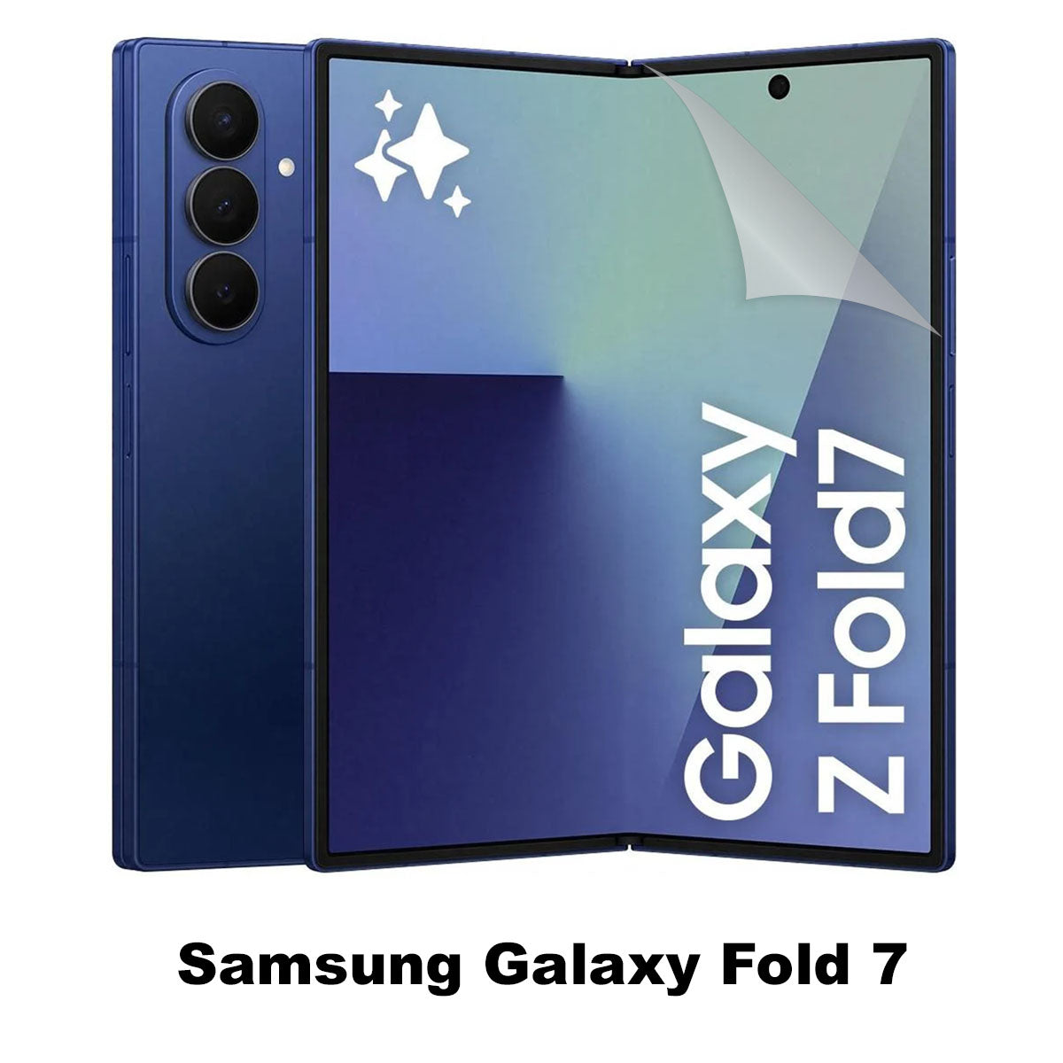 Clear HD Hydrogel Screen Protector Anti-Scratch Protection for Samsung Galaxy Z Fold 7 6 5 4 3 2