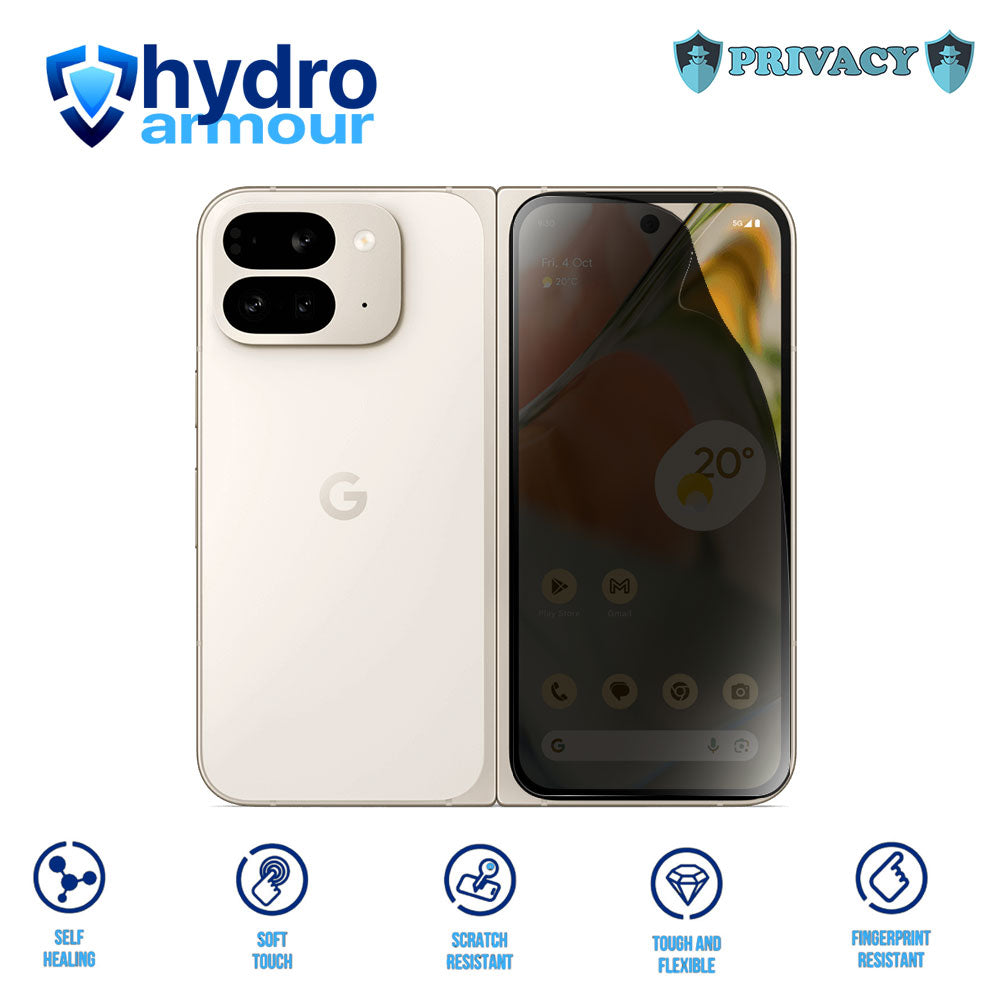 Privacy Matte HD Anti-Glare Hydrogel Screen Protector | Anti-Spy for Google Pixel Fold 9 Pro