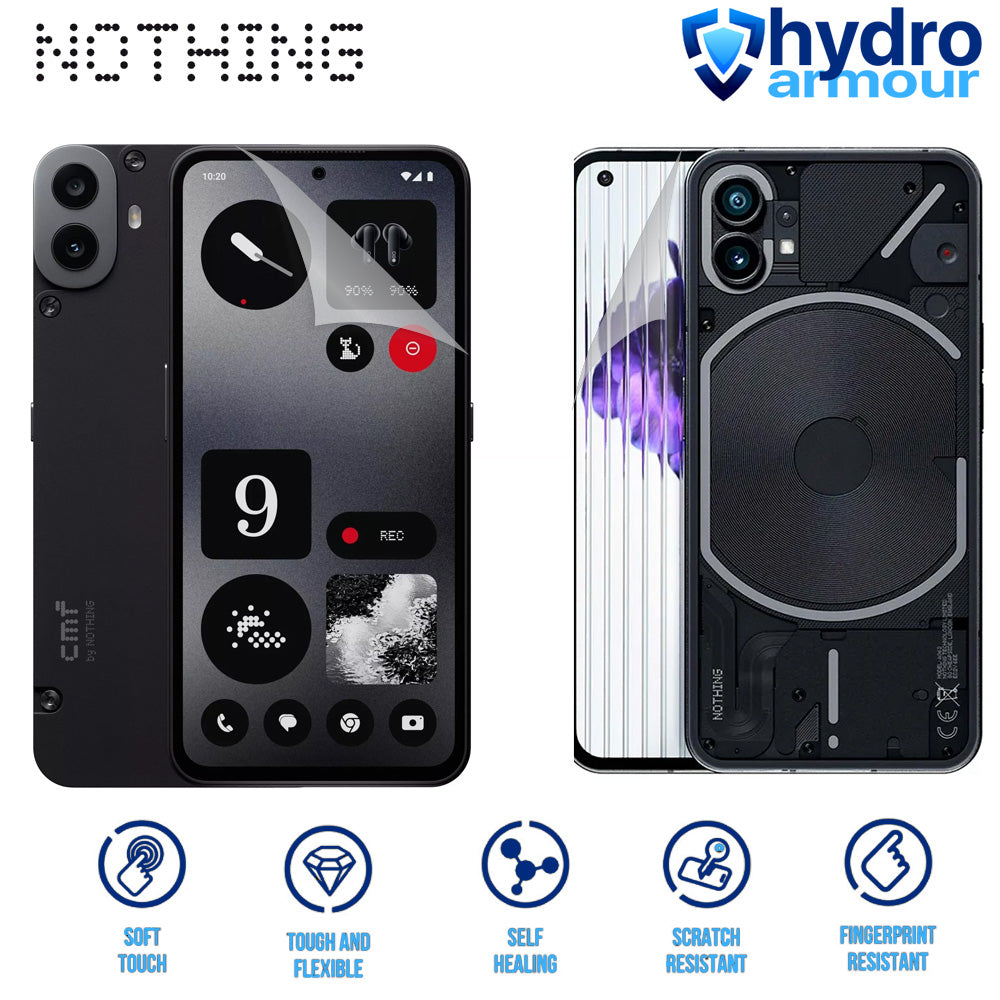 Heavy Duty Clear HD Hydrogel Screen Protector | Anti-Scratch for Nothing Phone 1 2 2a 3a Pro Plus CMF