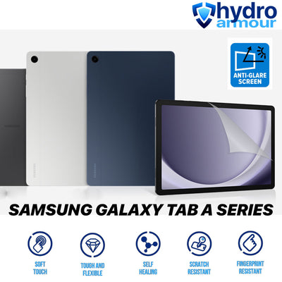 Samsung Galaxy Tab A11+ A11 A10+ A10 A9+ A9 A8 A7 Lite Matte Anti Glare Hydrogel Screen Protector – HD Clarity, Self Healing, Anti Scratch