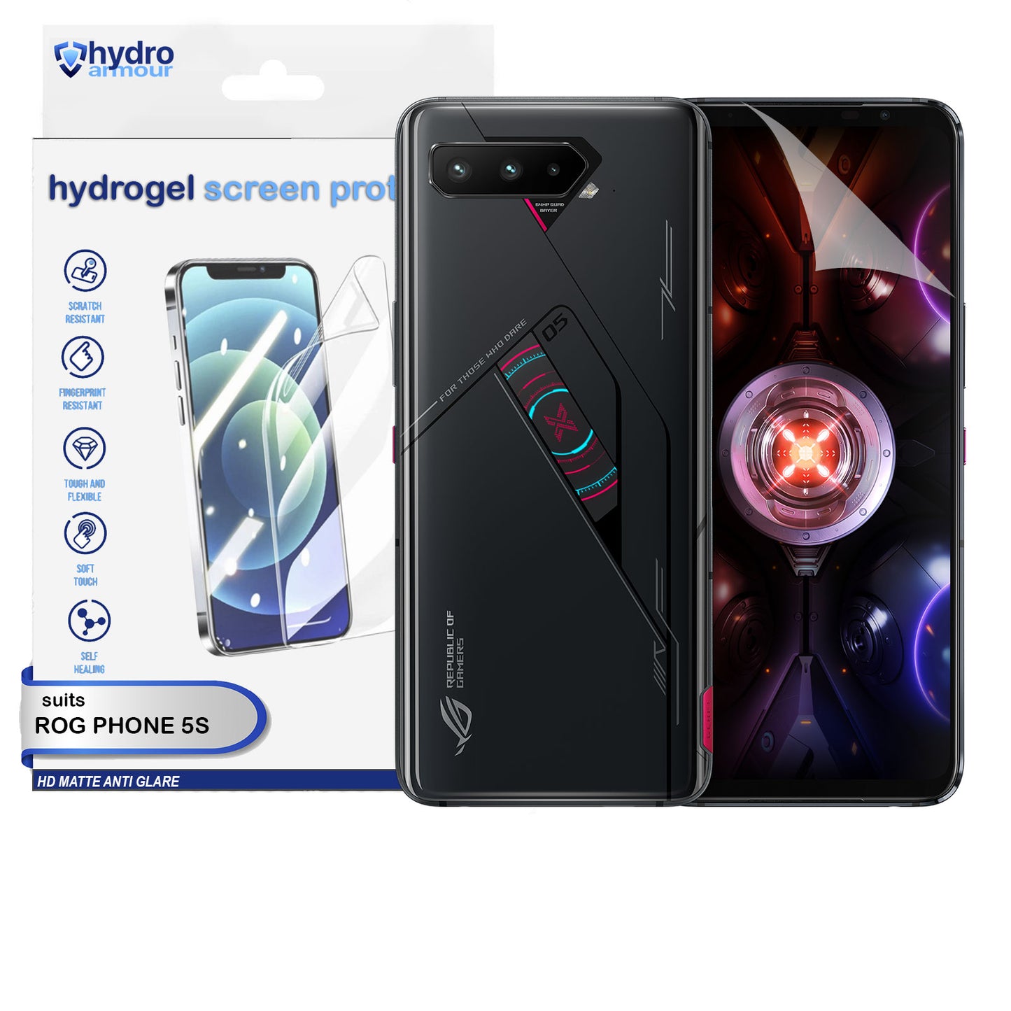Matte Anti Glare Hydrogel Screen Protector | for ASUS ROG 9 8 5s Pro