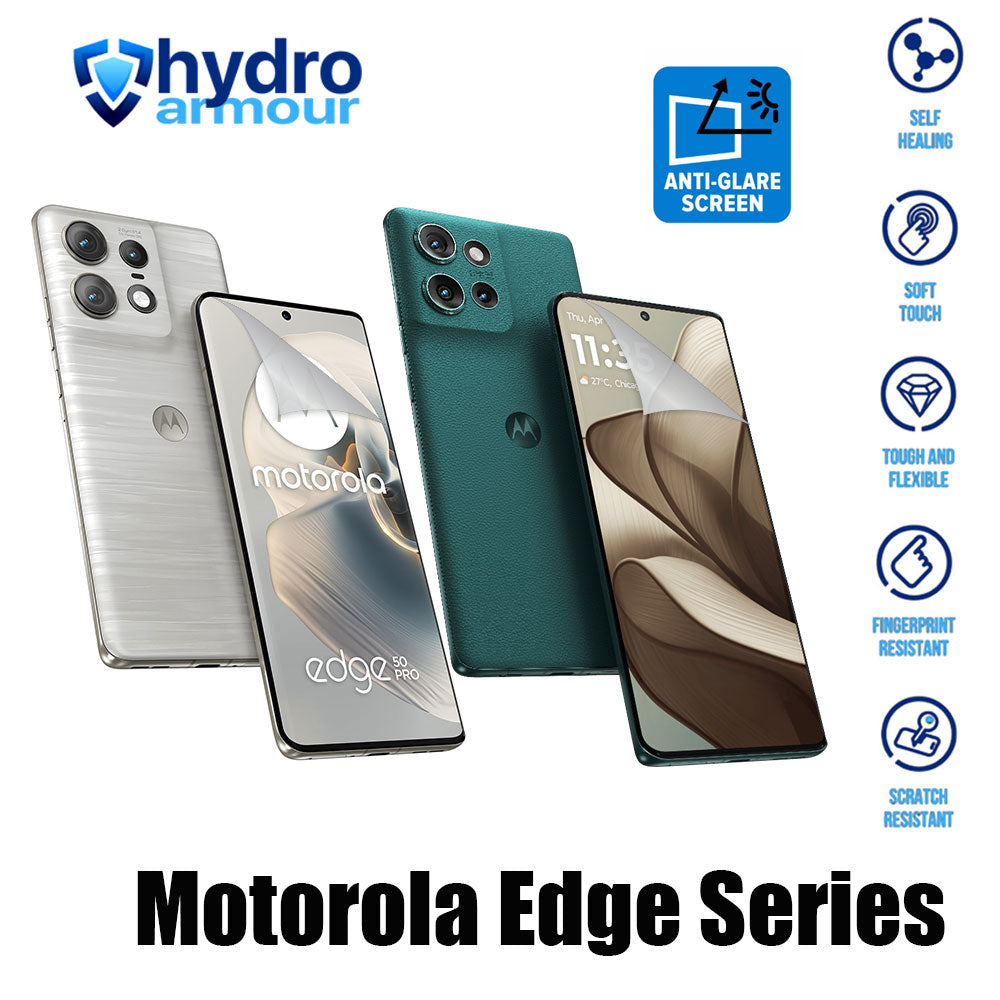 Matte Anti Glare HD Hydrogel Screen Protector for Motorola Edge 50 40 30 20 Pro Ultra Neo Fusion