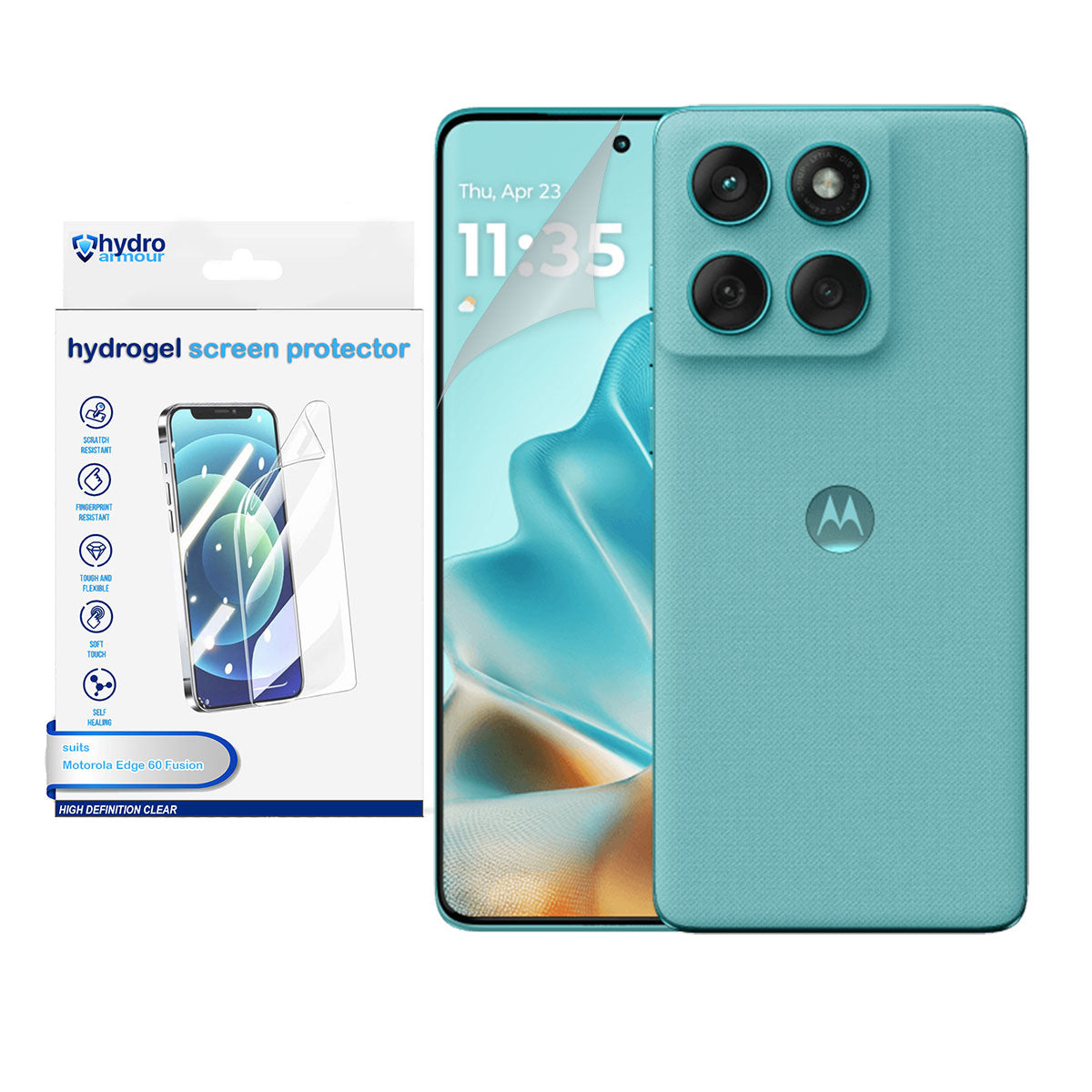 Anti Blue Light Clear HD Hydrogel Screen Protector for Motorola Edge 60 50 40 30 20 Pro Ultra Neo Fusion
