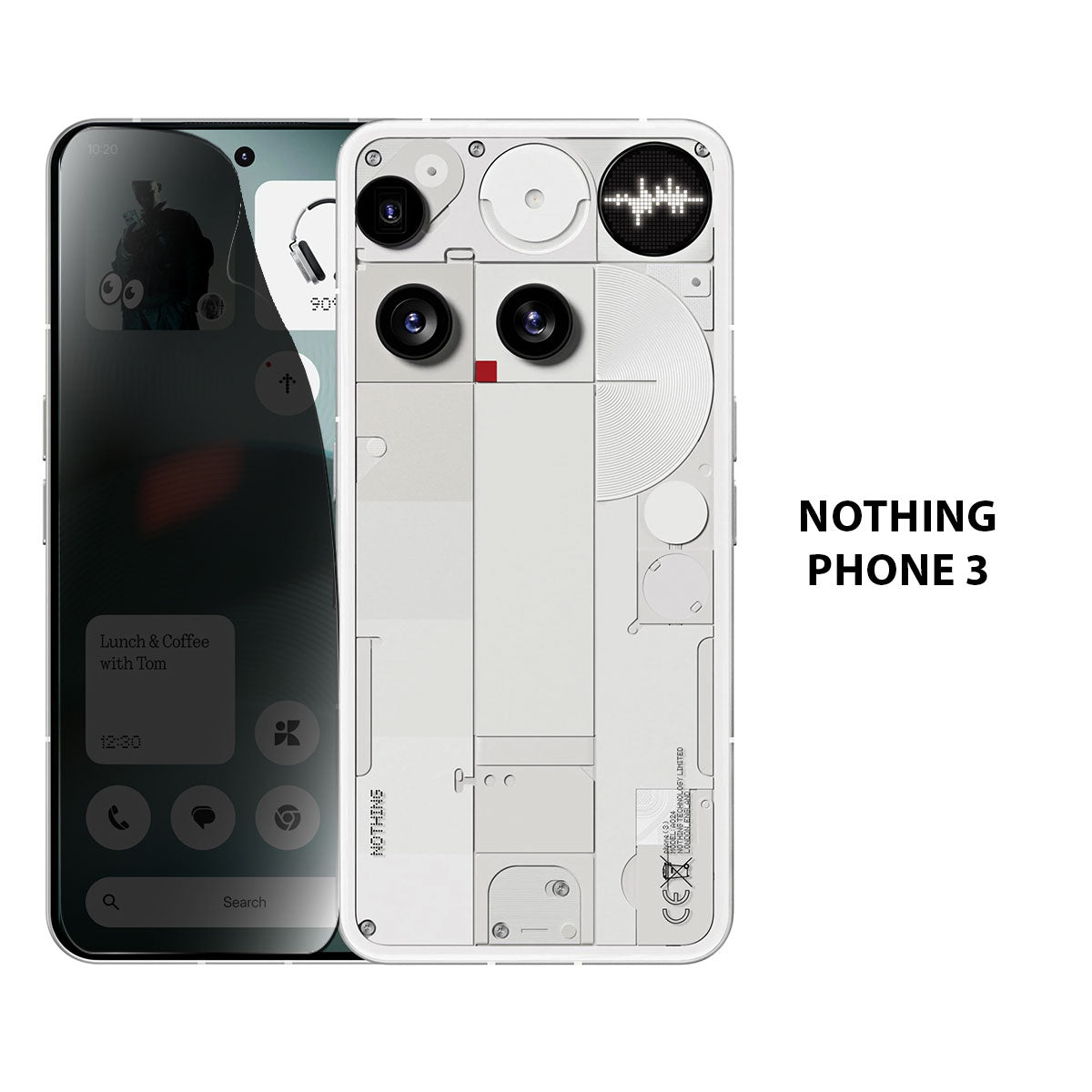Heavy Duty Privacy Hydrogel Screen Protector HD Anti-Spy Film Nothing CMF Phone 1 2 2a 3a 3a Pro Plus