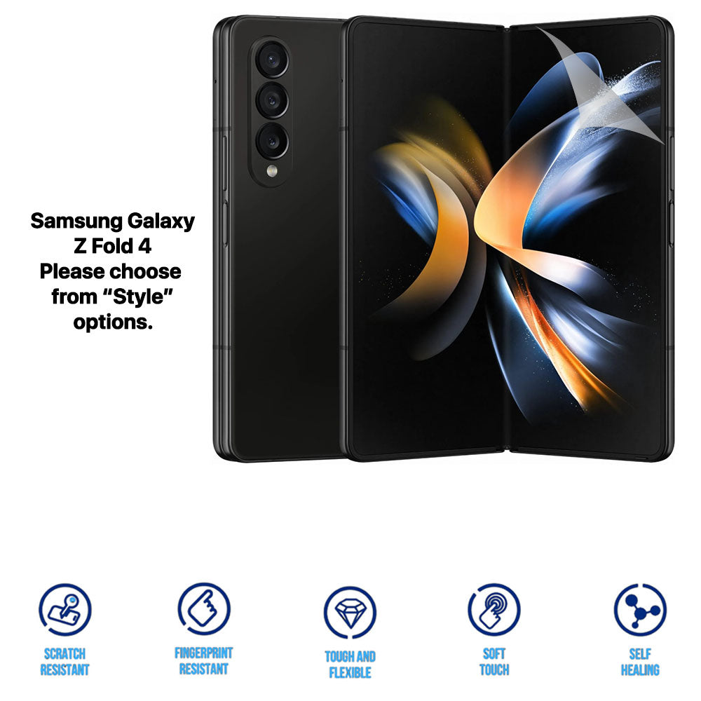 Heavy Duty Clear HD Hydrogel Screen Protector | Anti-Scratch for Samsung Galaxy Z Fold 6 5 4 3 2