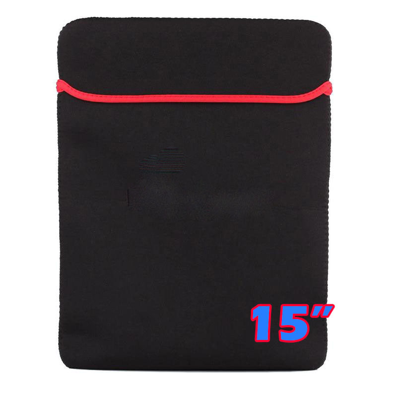 7 10 12 13 14 15 inch Laptop Notebook Macbook iPad Mini Sleeve Black Red