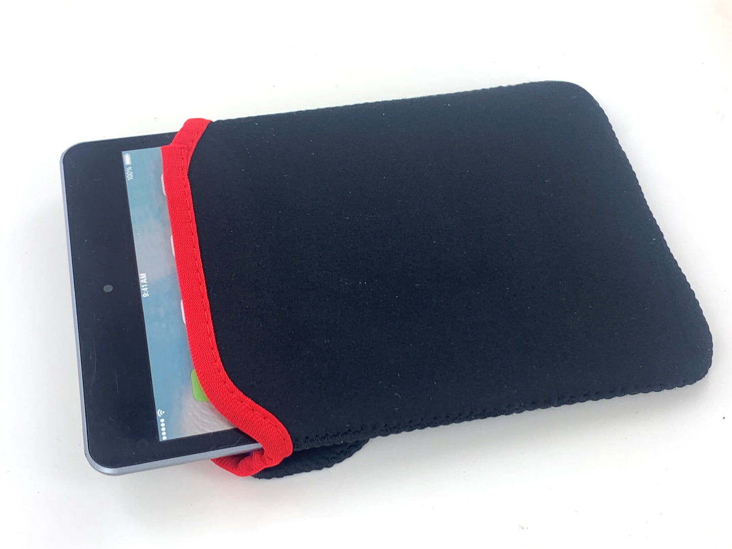 7 10 12 13 14 15 inch Laptop Notebook Macbook iPad Mini Sleeve Black Red