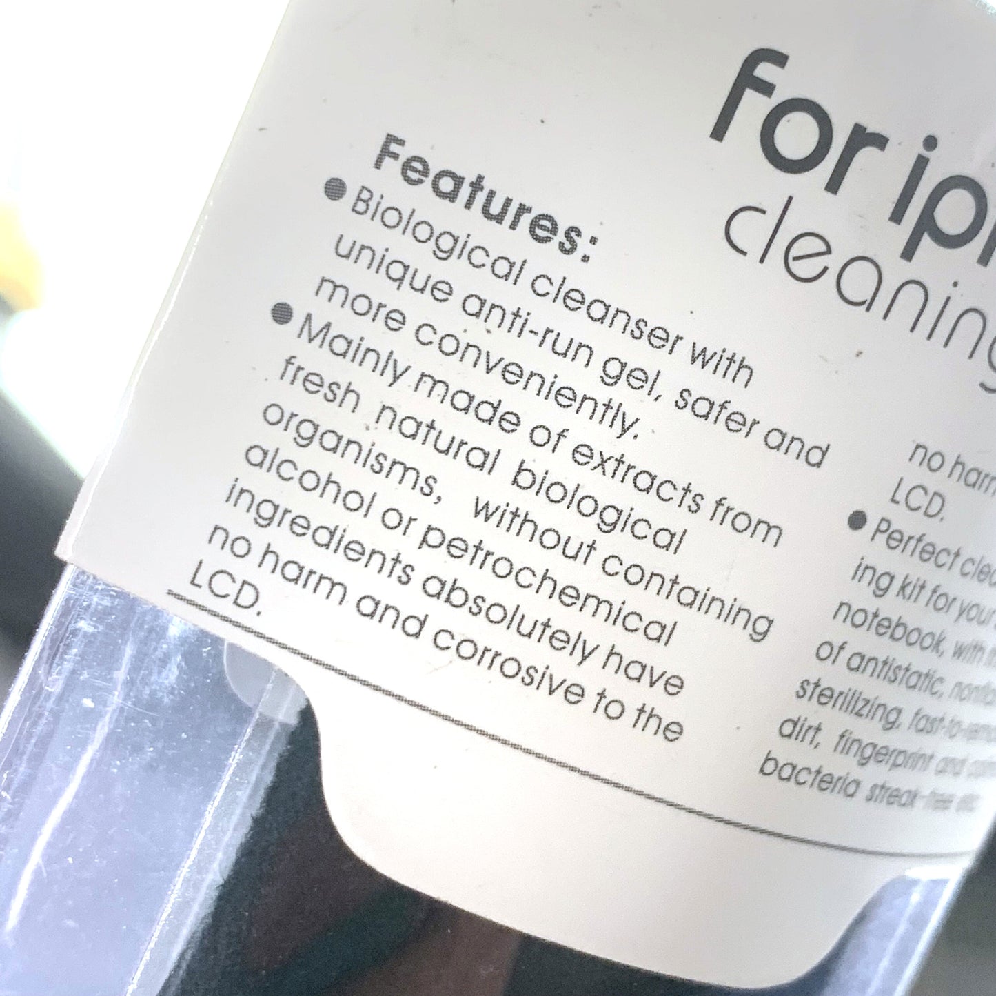 Travel Size Laptop Cleaning Kit Monitor TV PC LED LCD Screen Cleaner Cloth Brush