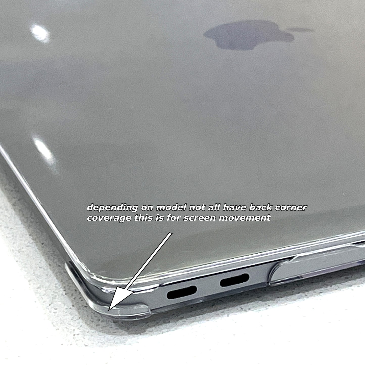 Crystal Clear Case Cover Shell for MacBook Pro Air 12" 13" 15"