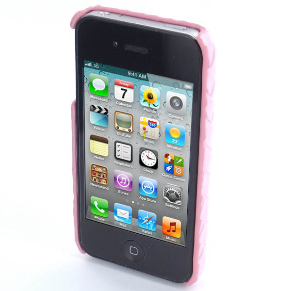 Pink Luxury Leather Case for the Apple iPhone 4 4S