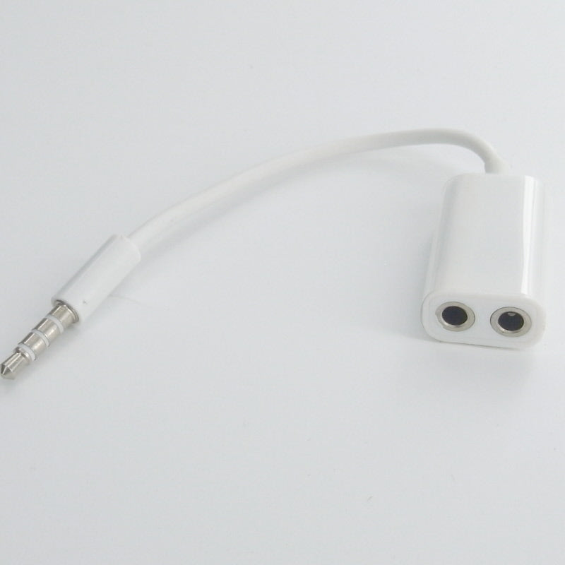 3.5mm Headphone Socket Jack Splitter for the Apple iPhone and iPod