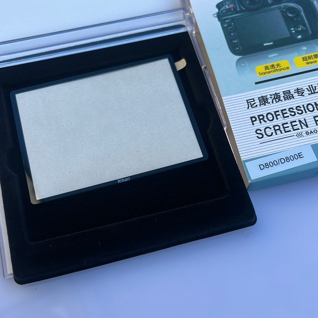 Nikon LCD Monitor Cover Screen Protector D3100 D3200 D7000 D90 D700 D800 D800E