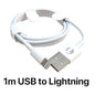 1m 2m Fast Charging USB USB-C Cable Charger Cord for iPhone 16 15 14 13 12 11 X XS Pro Max Mini Plus