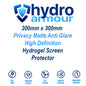 200mm x 300mm Custom Cut Privacy Matte Anti Glare Screen Protector Film