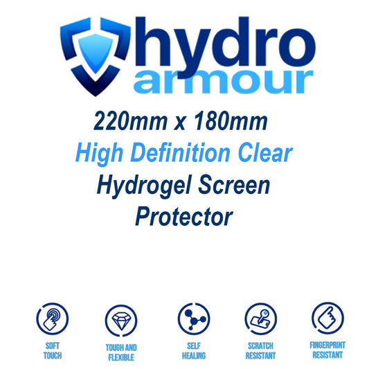 180mm x 220mm Custom Cut High Definition Clear Screen Protector Film