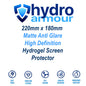 180mm x 220mm Custom Cut Matte Anti Glare High Definition Screen Protector Film