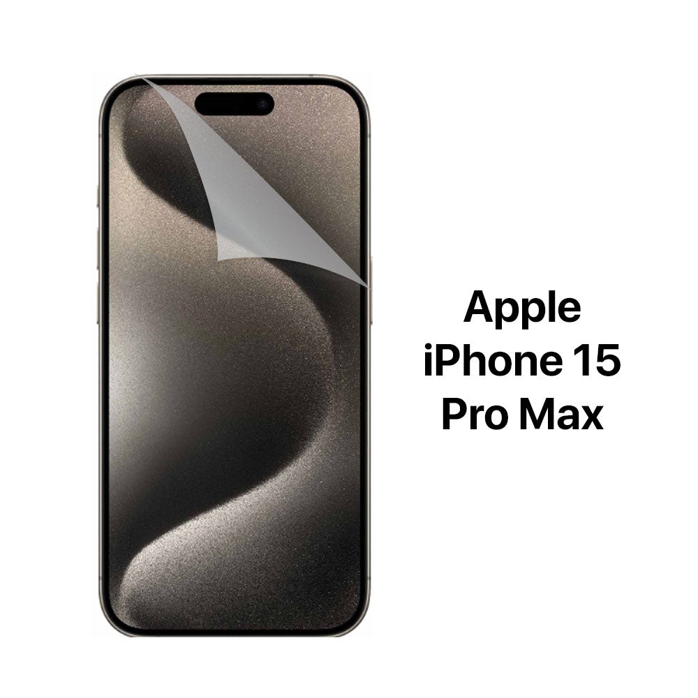 iPhone 15 Pro Max Mirror HD Hydrogel Screen Protector