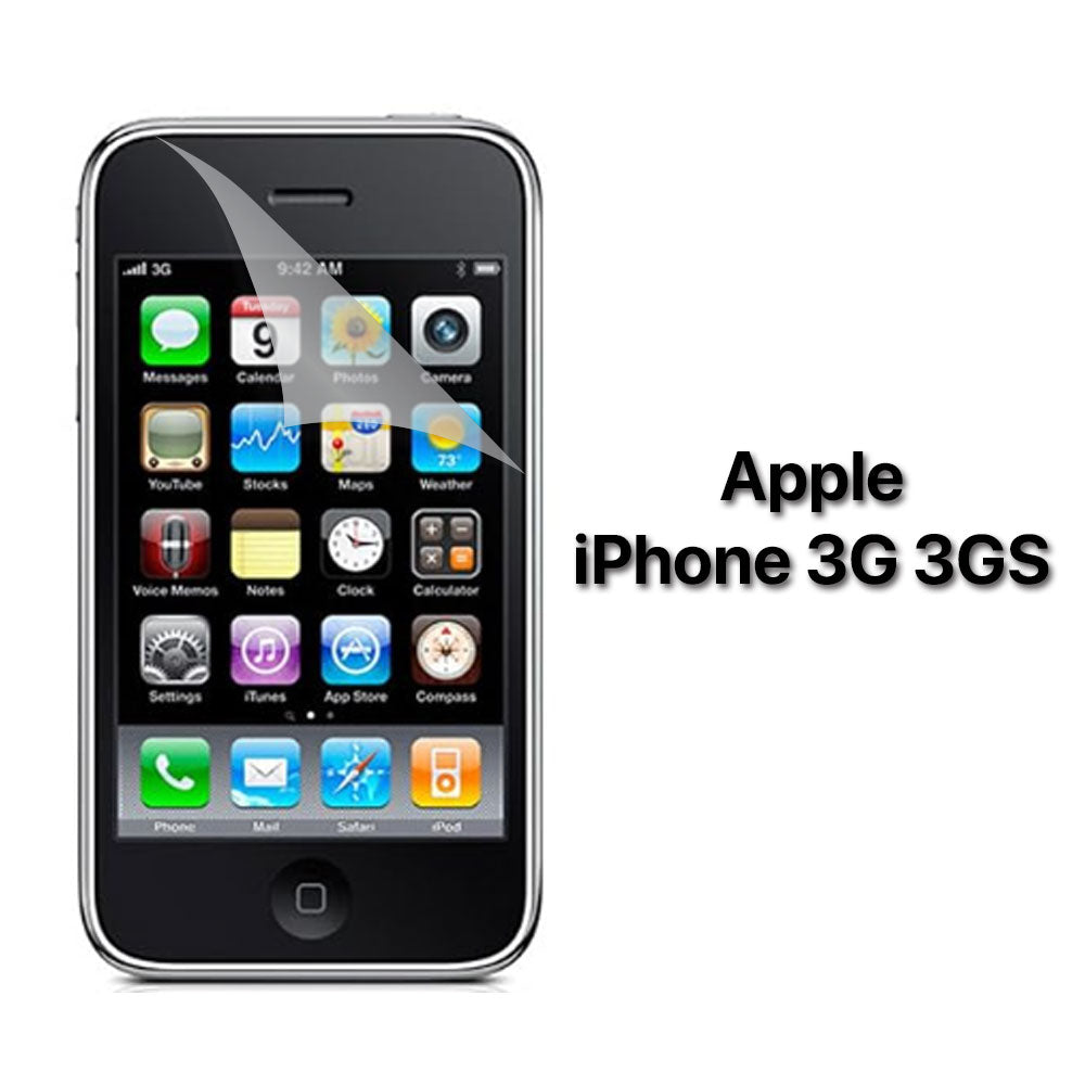 Heavy Duty Clear HD Hydrogel Screen Protector | Anti-Scratch for iPhone 16 15 14 13 12 11 X 8 7 6 5 4 3