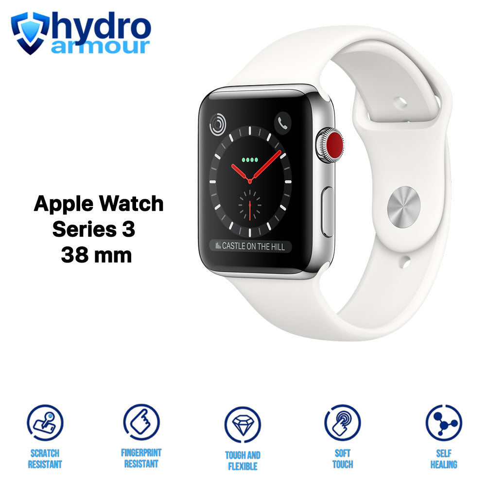 3 Pack Matte Anti Glare Hydrogel Screen Protector for Apple Watch Ultra SE 9 8 7 6 5 4 3 2 1