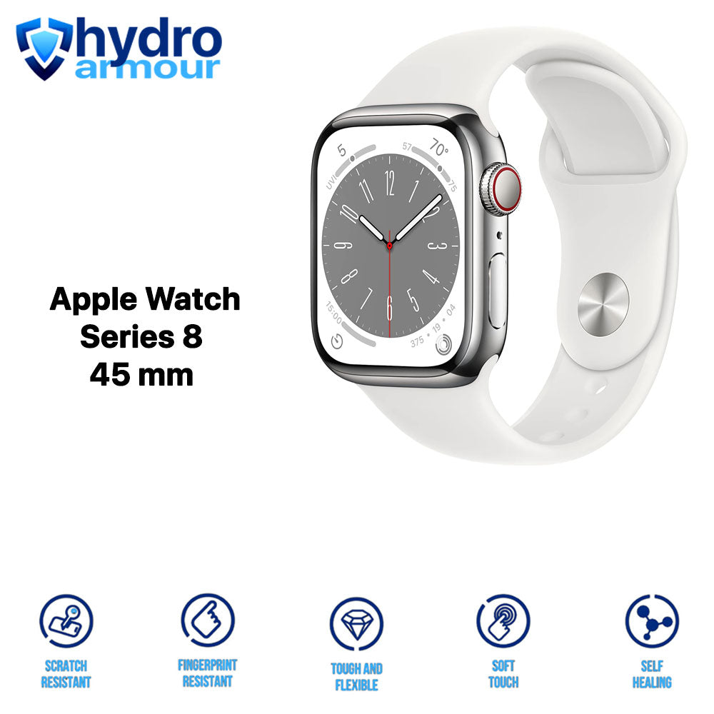 3 Pack Matte Anti Glare Hydrogel Screen Protector for Apple Watch Ultra SE 9 8 7 6 5 4 3 2 1
