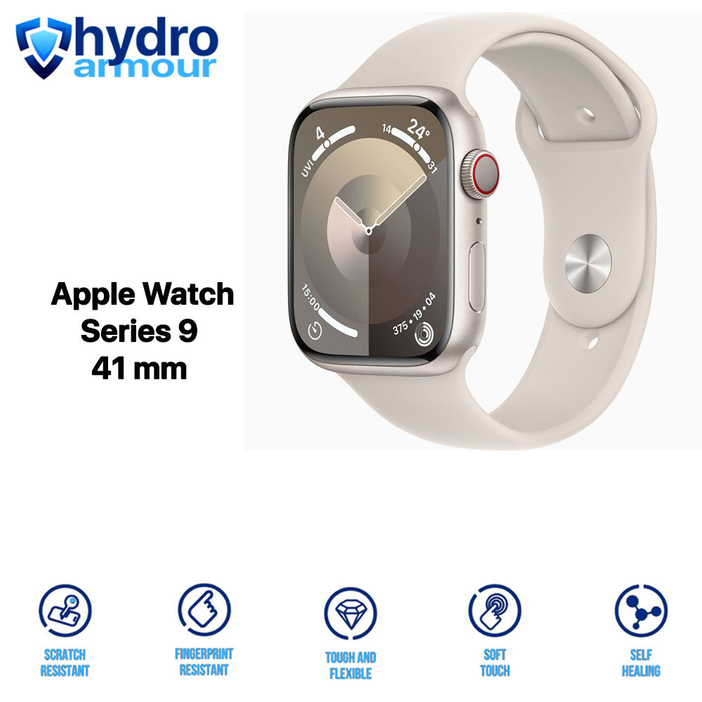 3 Pack Matte Anti Glare Hydrogel Screen Protector for Apple Watch Ultra SE 9 8 7 6 5 4 3 2 1