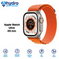 3 Pack High Definition Clear Hydrogel Screen Protector for Apple Watch Ultra SE 9 8 7 6 5 4 3 2 1
