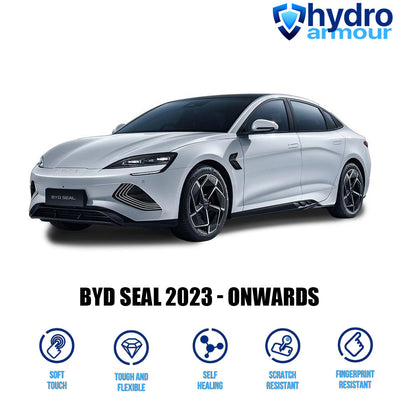 BYD Seal 2023 2024 2025 Clear HD Hydrogel Screen Protector for Dash Screen & Centre Console – High Definition Anti Scratch Self Healing