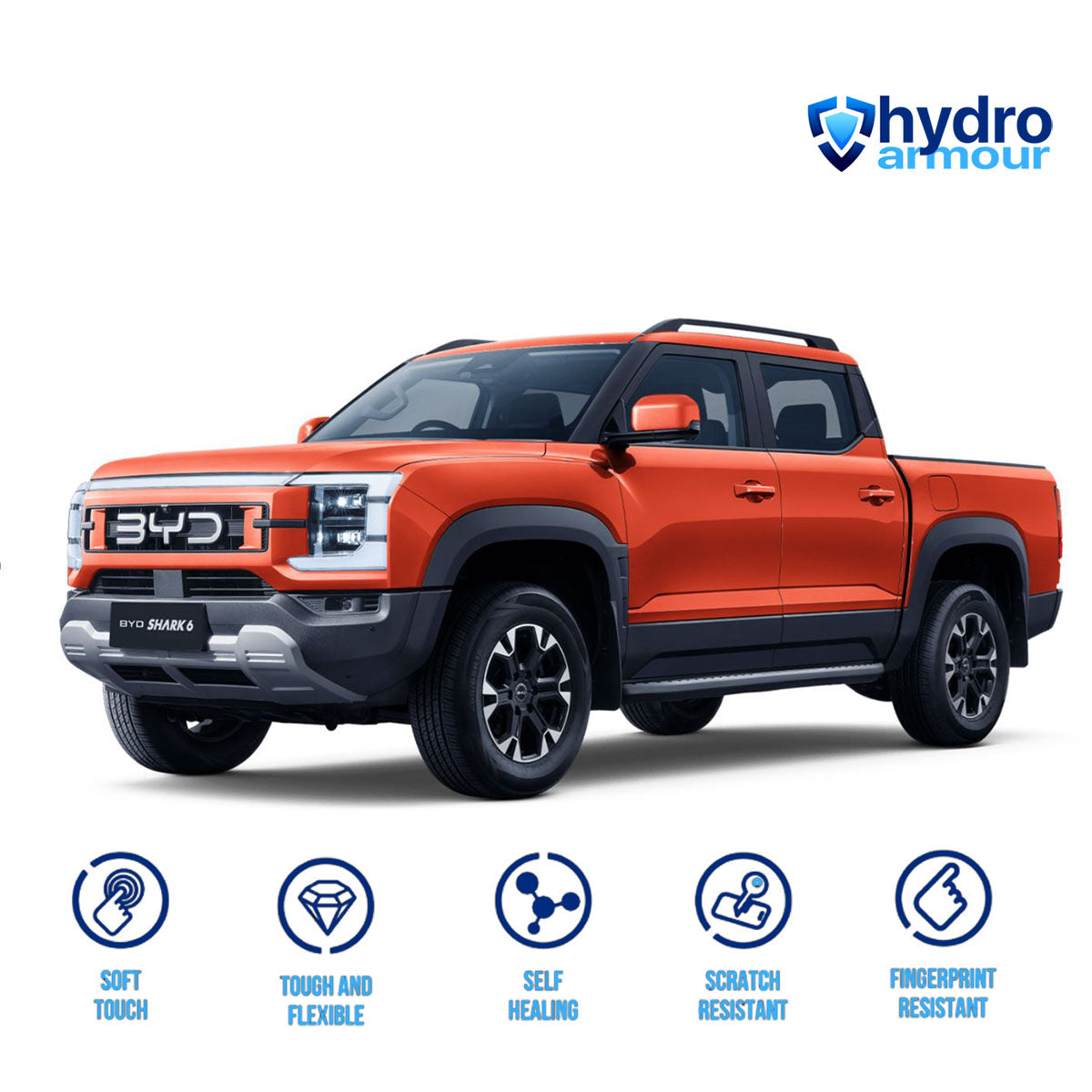 BYD Shark 6 Hydrogel High Definition Screen Protector Film Infotainment