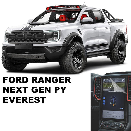 10" Clear HD Hydrogel Screen Protector | Anti-Scratch Protection for Ford Ranger Everest NEXT GEN PY