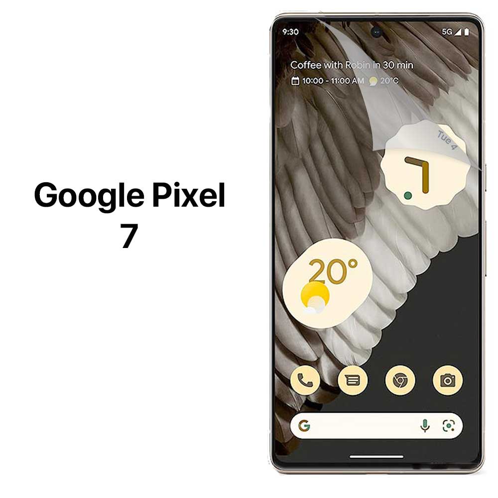 Heavy Duty Clear HD Hydrogel Screen Protector | Anti-Scratch for Google Pixel 9 8 7 6 5 4 3 2  XL Pro