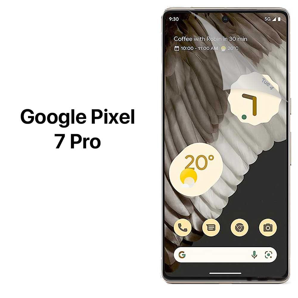 Heavy Duty Clear HD Hydrogel Screen Protector | Anti-Scratch for Google Pixel 9 8 7 6 5 4 3 2  XL Pro