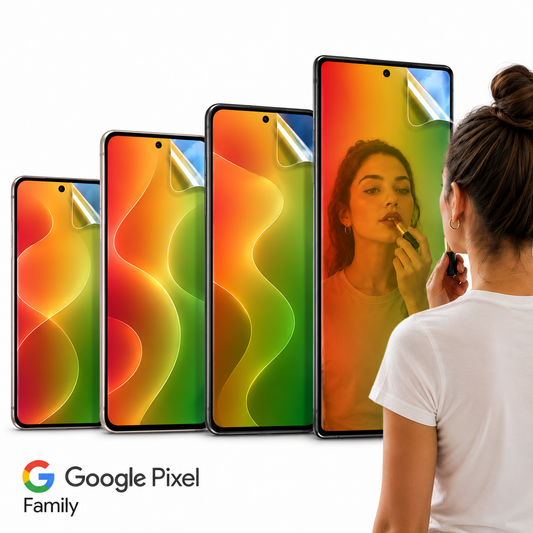 Google Pixel 10 9 8 7 Mirror Hydrogel Film Screen Protector Self-Healing