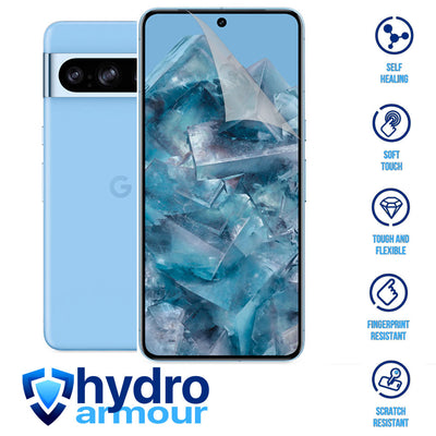 Google Pixel 10 9 8 7 6 Clear HD Hydrogel Screen Protector – Self Healing, Anti Scratch, Easy Install
