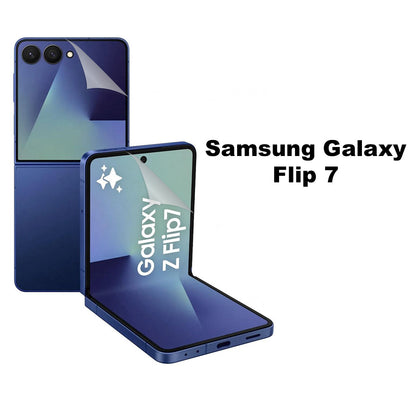 Clear HD Hydrogel Screen Protector | Anti-Scratch Protection for Samsung Galaxy Z Flip 7 6 5 4 3 2