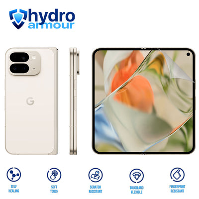 Clear HD Hydrogel Screen Protector Anti-Scratch Google Pixel Fold 10 9 Pro