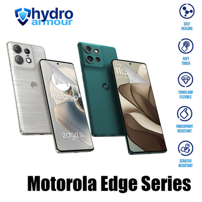 Clear HD Hydrogel Screen Protector | Anti-Scratch Protection for Motorola Edge 50 40 30 20 Pro Ultra Neo Fusion