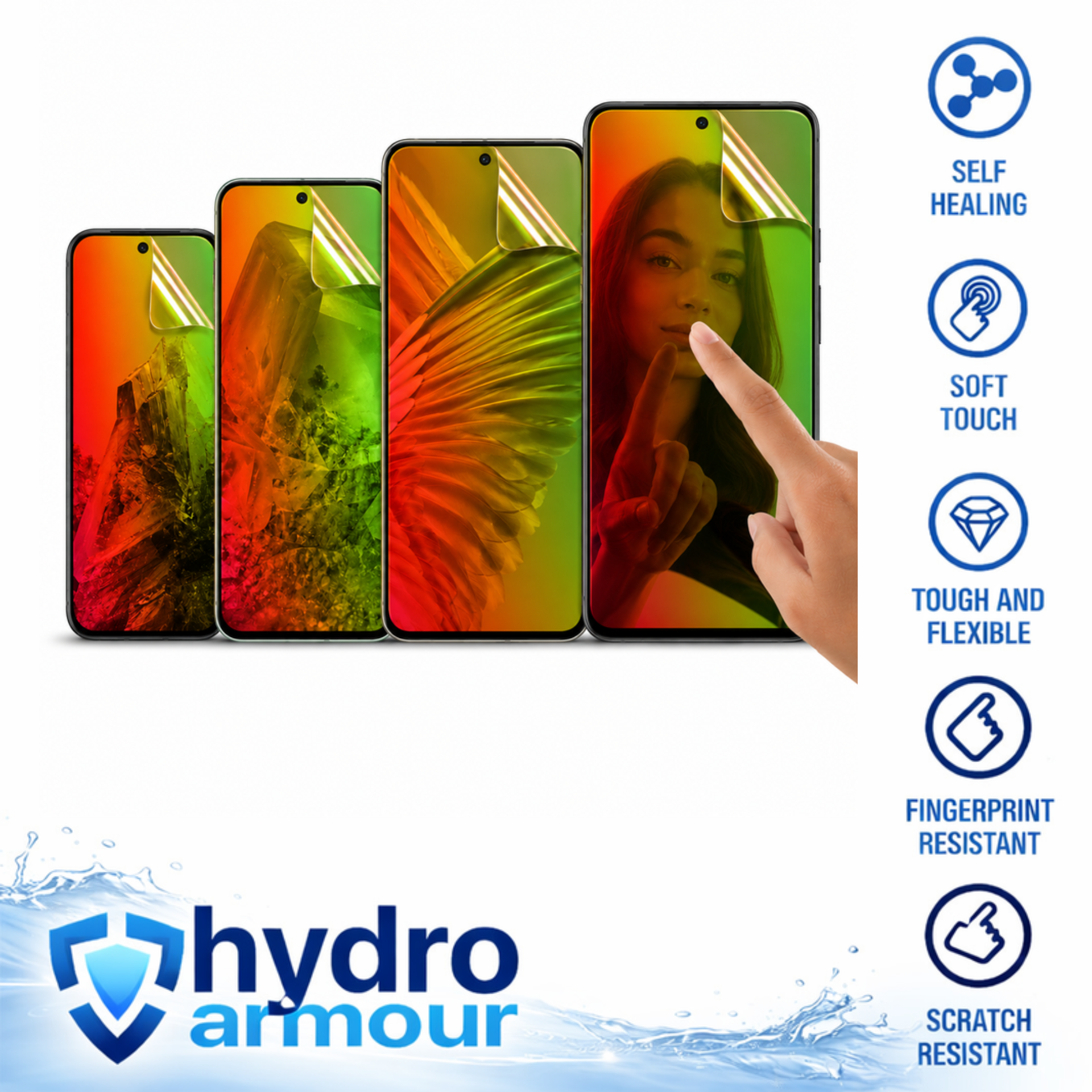 Hydro Armour Screen Protector (Google Pixel Series) (Mirror HD) Australia