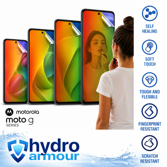 Hydro Armour Screen Protector (Motorola Moto G Series) (Mirror HD) Australia