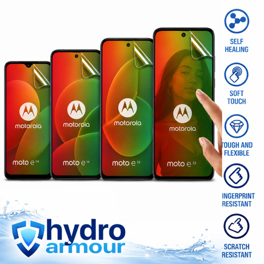 Hydro Armour Screen Protector (Motorola Moto E Series) (Mirror HD) Australia