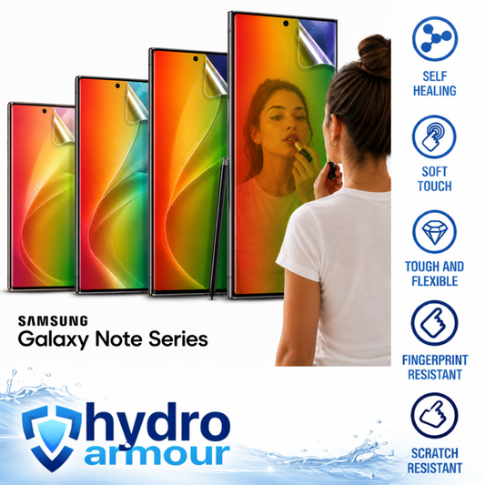 Hydro Armour Screen Protector (Samsung Galaxy Note Series) (Mirror HD) Australia