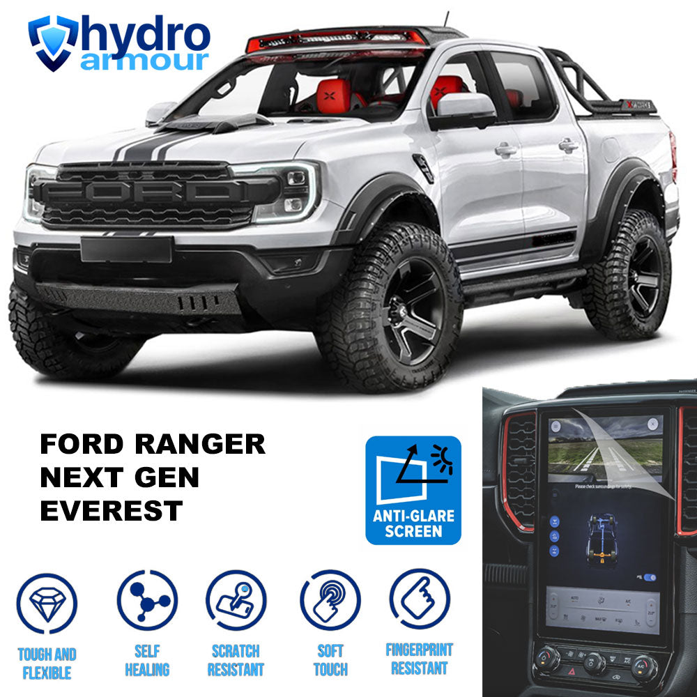 Matte Anti Glare HD Hydrogel Screen Protector for Ford Ranger Everest NEXT GEN PY